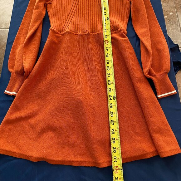 GB Girls Long-Sleeve Fall Sweater Dress LARGE (girls) - Picture 8 of 8